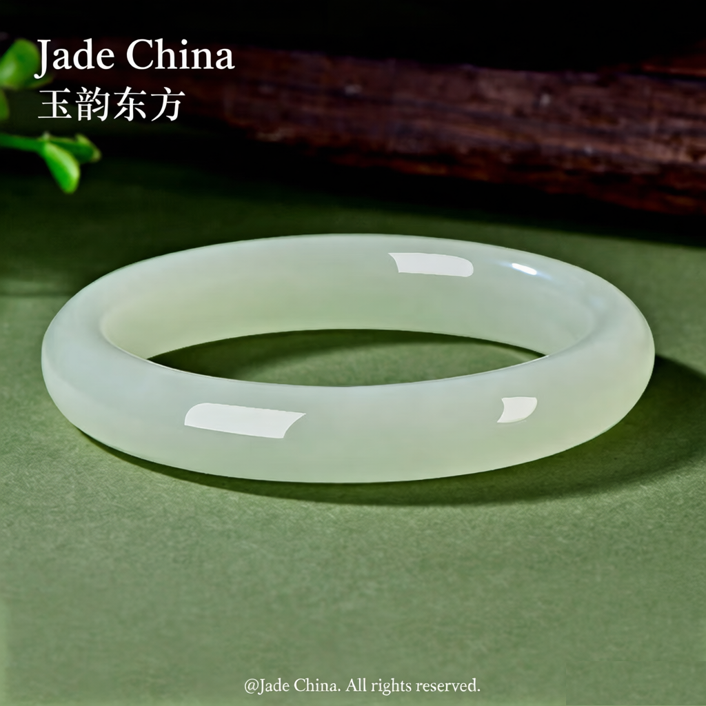 可玉可求和田玉手镯